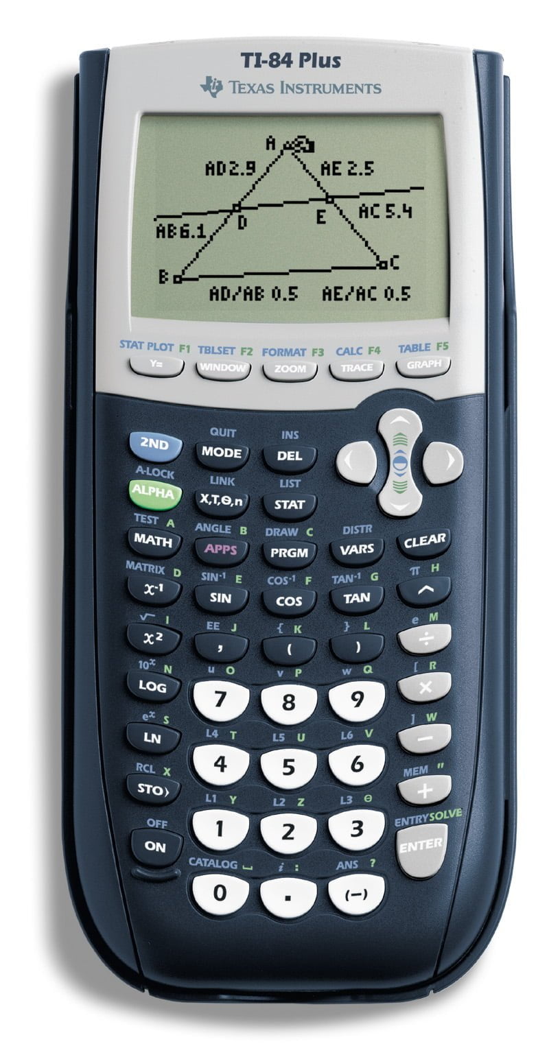 Texas Instruments TI 84 Plus Graphing Calculator Tech Line