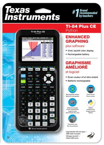 TI 84 Plus CE Python Graphing Calculator – Tech Line